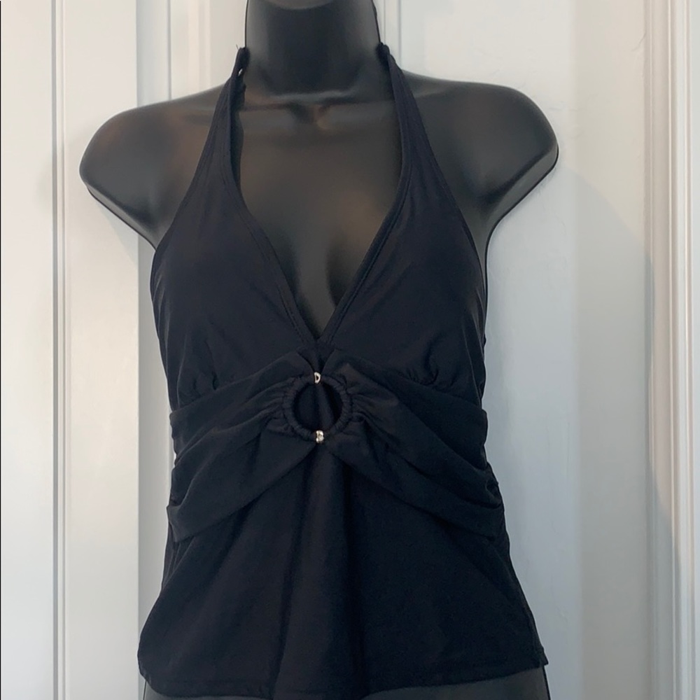 Black bathing suit top